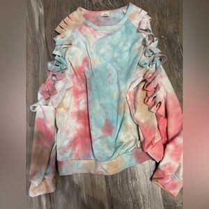 Peach love sweatshirt